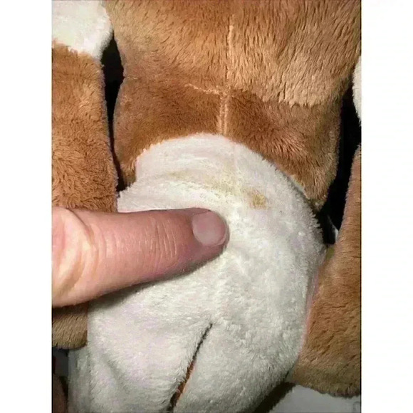 Rare Dan Dee Christmas Animated Plush Hound Dog Sings Jingle Bells And Moves - Picture 11 of 11